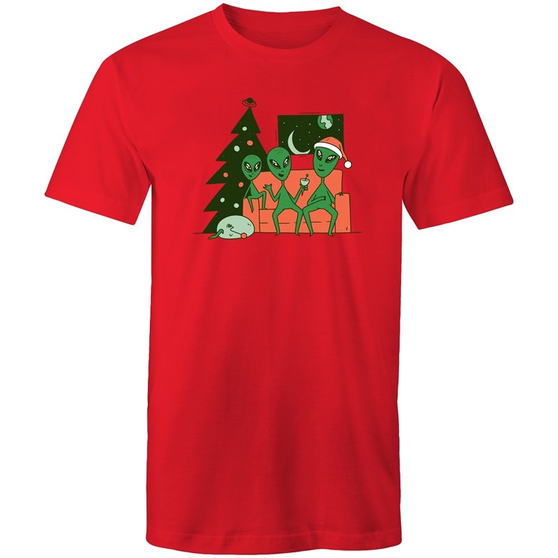 Men's Happy Alien Family T-shirt