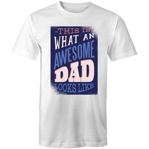 Men's This Is What An Awesome Dad Looks Like T-shirt
