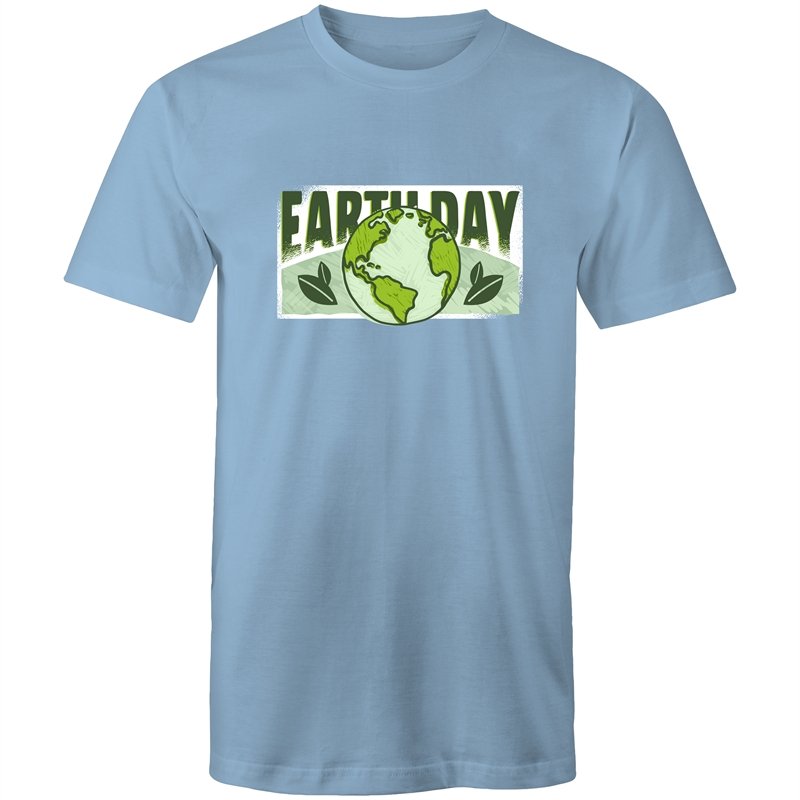 Men's Earth Day Green Logo T-shirt