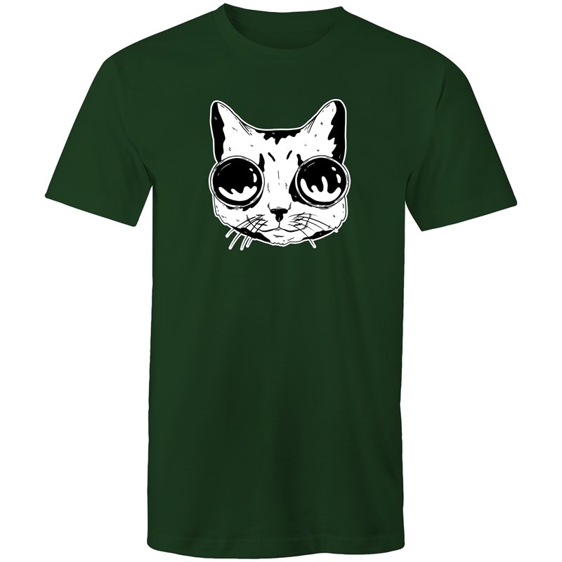 Men's Goggle Cat T-shirt