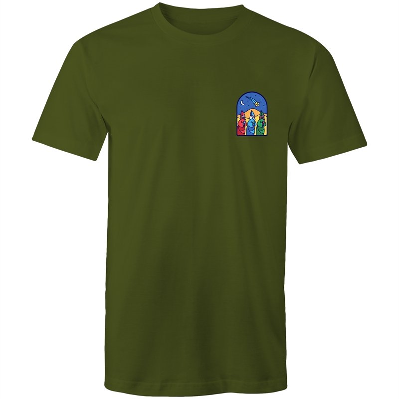 Men's Three Wise Men Pocket T-shirt