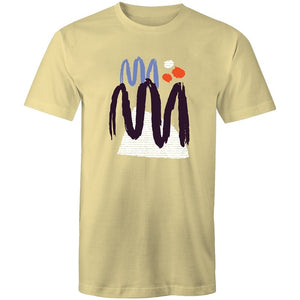 Men's Abstract Chest T-shirt