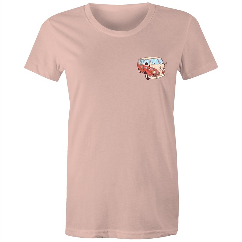 Women's Hippie Kombi Pocket T-shirt