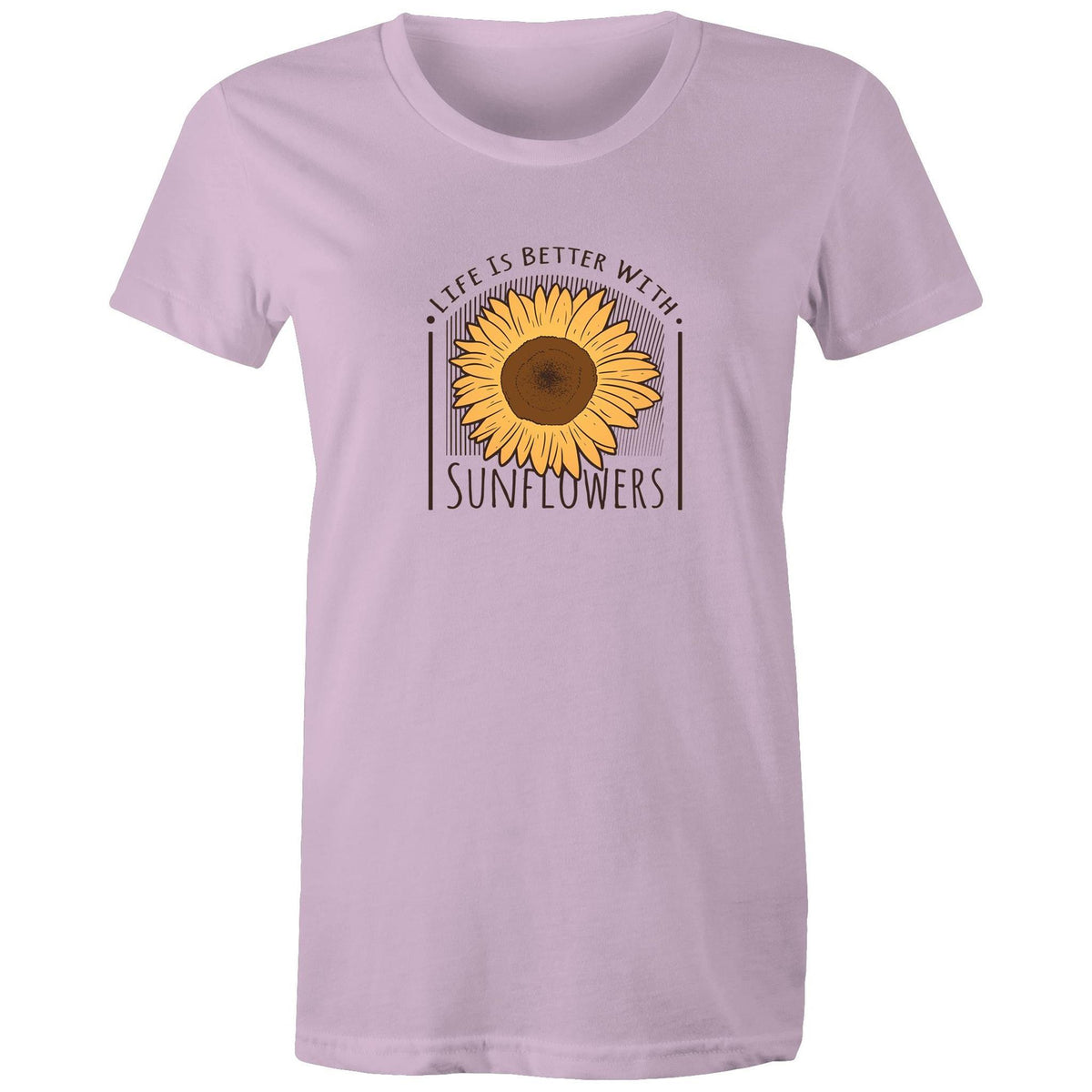 Women's Life Is Better With Sunflowers T-shirt