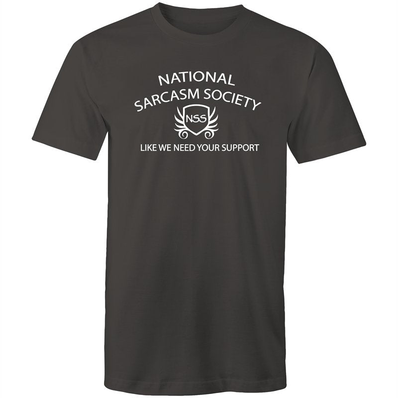 Men's National Sarcasm Society T-shirt