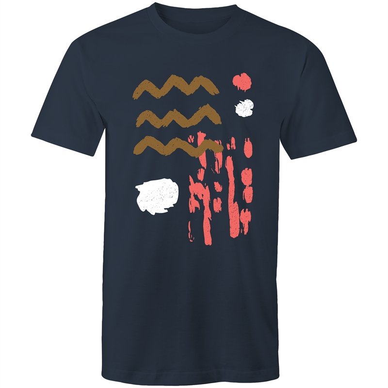Men's Organic Abstract T-shirt