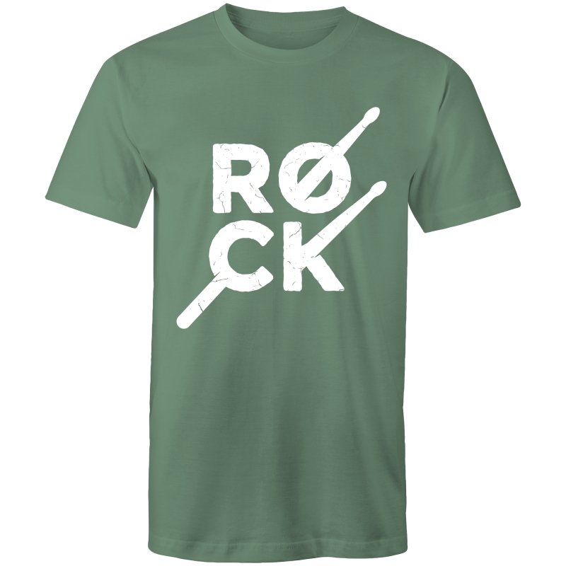 Men's Rock Drum Stick Logo T-shirt