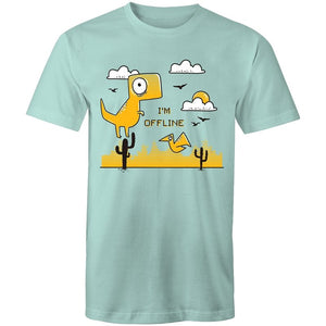 Men's I'm Offline Dinosaur T-shirt