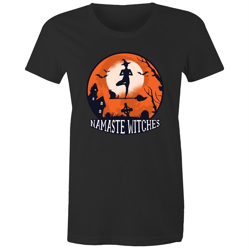 Women's Funny Namaste Witches T-shirt