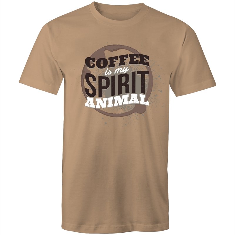 Men's Coffee Is My Spirit Animal T-shirt