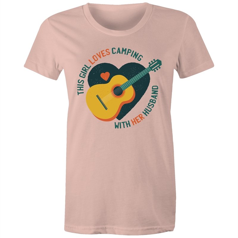 Women's Camping & Music T-shirt