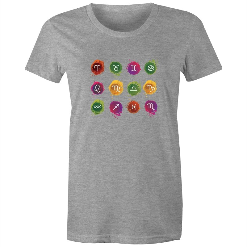 Women's Horoscope Badge T-shirt