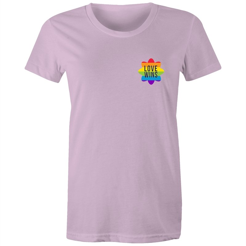 Women's Love Wins Pocket T-shirt