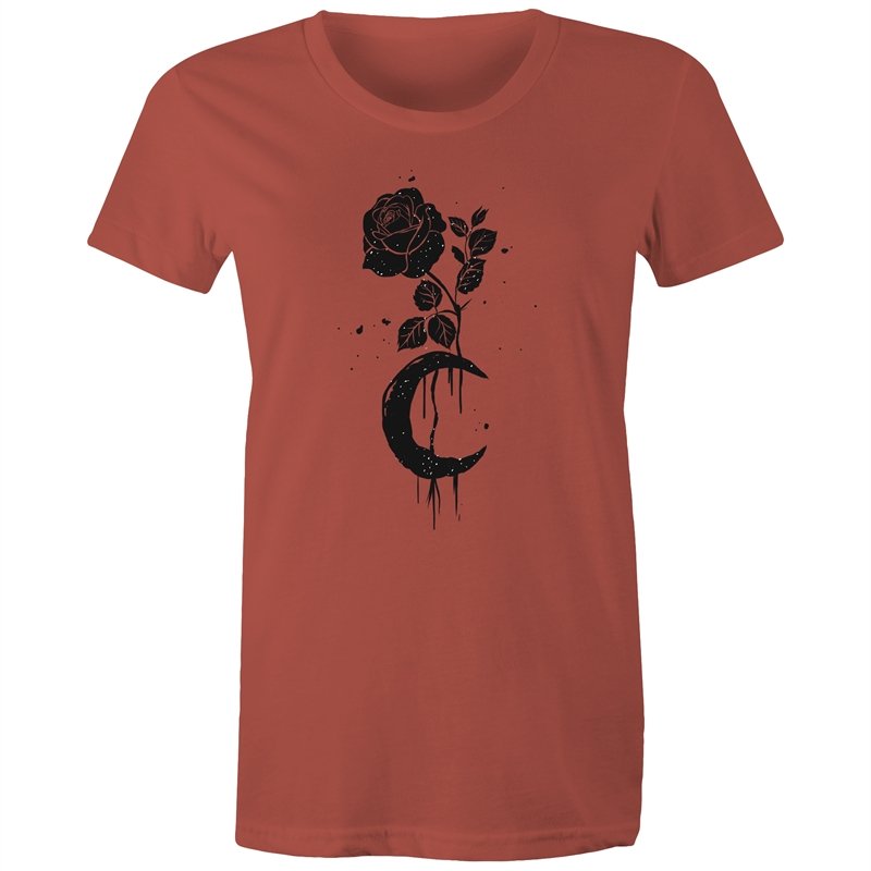 Women's Moonlit Rose T-shirt