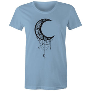 Women's Floral Moon T-shirt