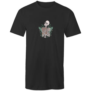 Men's Cool Skeleton Book Tall T-shirt