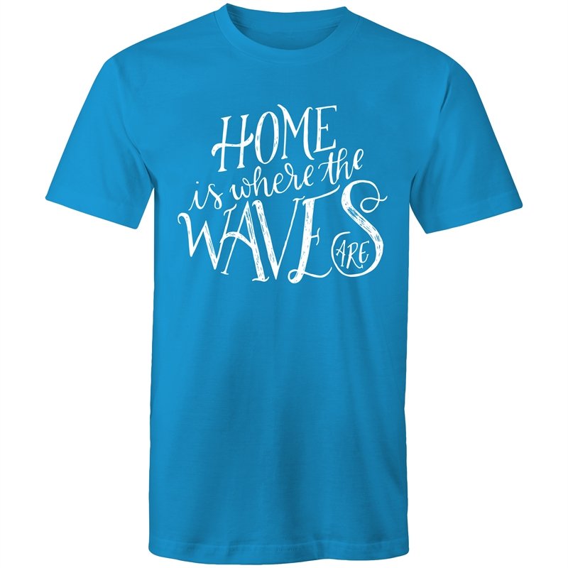 Men's Home Is Where The Waves Are T-shirt