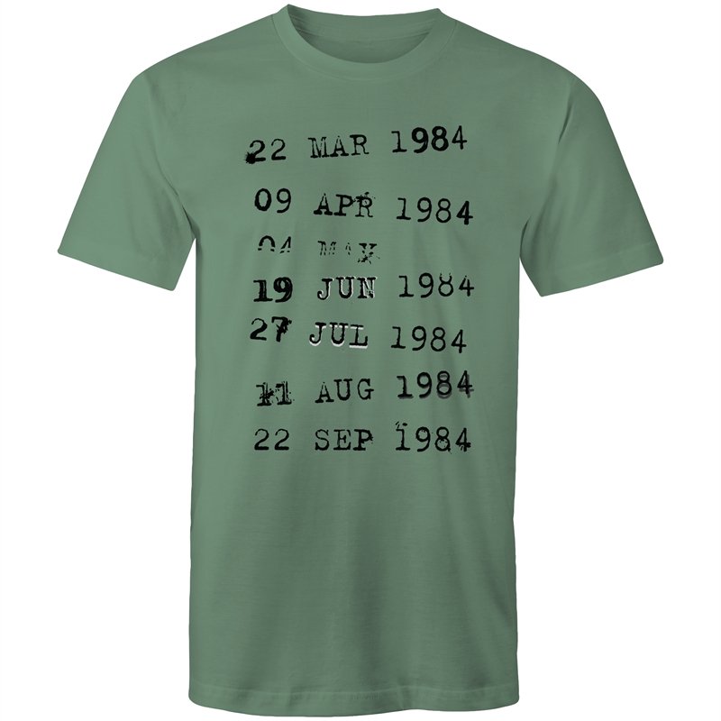 Men's Abstract Dates T-shirt