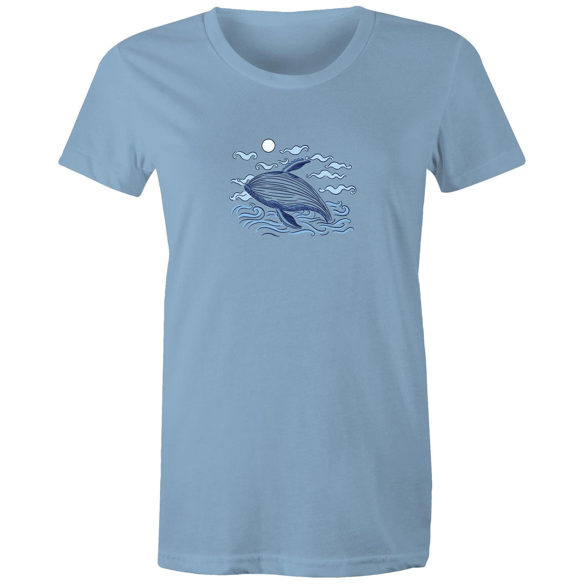 Women's Whale Ocean T-shirt