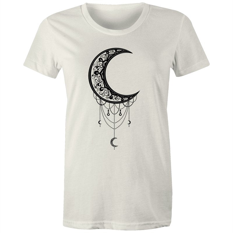 Women's Floral Moon T-shirt