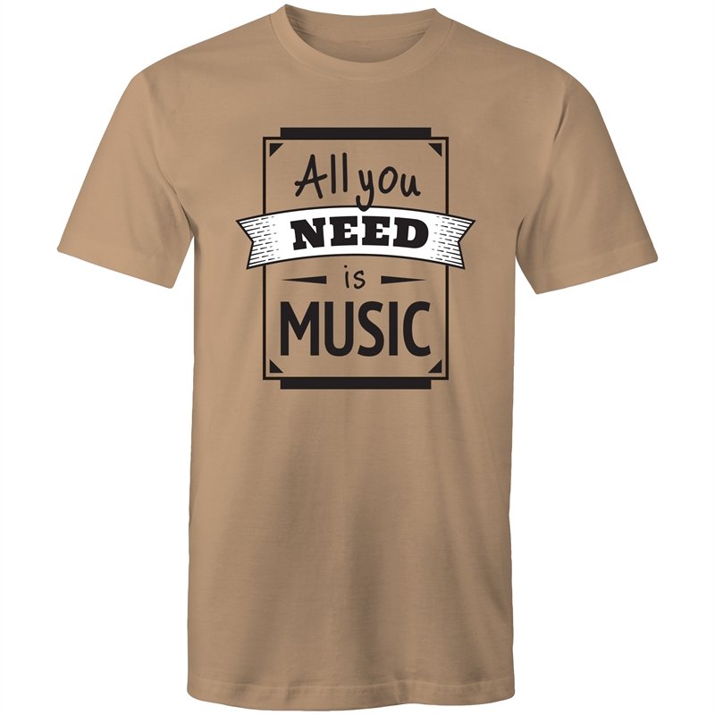 Men's All You Need Is Music T-shirt