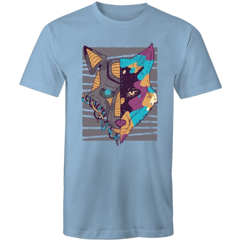 Men's Robot Wolf T-shirt