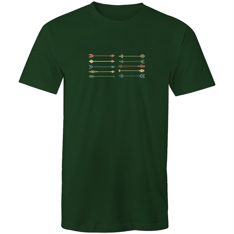 Men's Multi Coloured Arrow T-shirt