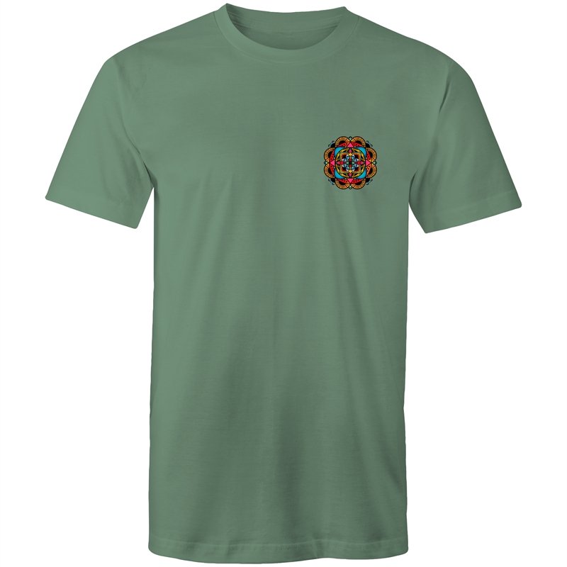 Men's Trippy Mandala Pocket T-shirt