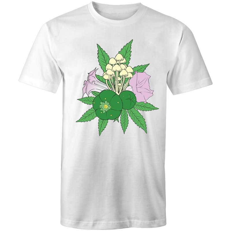 Men's Psychedelic Plants T-shirt