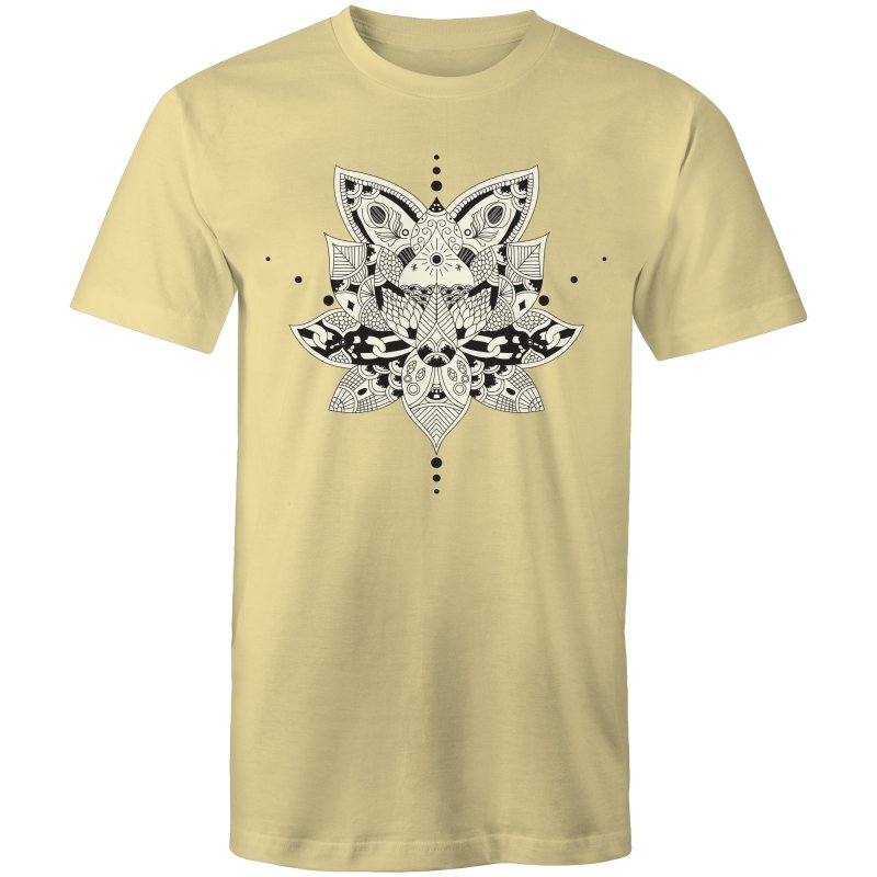 Men's Lotus Mandala Yoga T-shirt