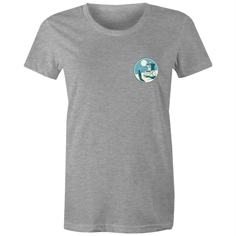 Women's Beach Logo Pocket T-shirt