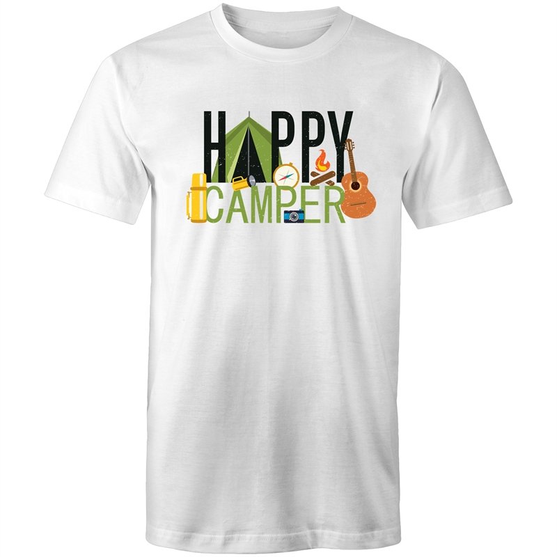 Men's Happy Camper Camping T-shirt