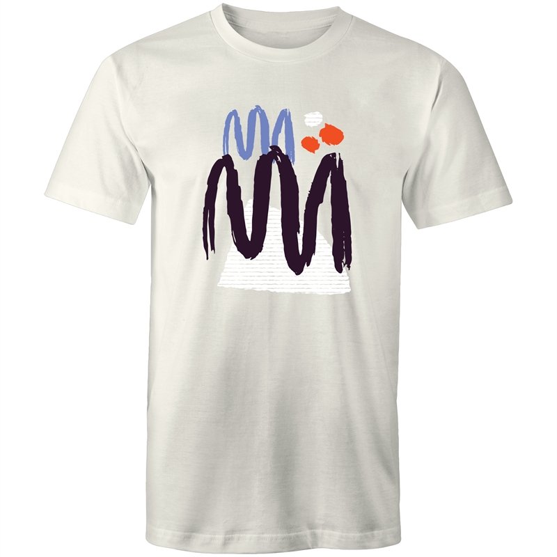 Men's Abstract Chest T-shirt