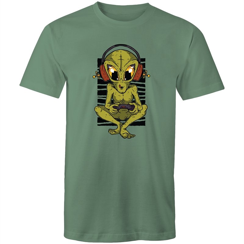Men's Video Gaming Alien T-shirt