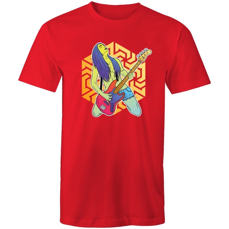Men's Psychedelic Bass Guitar T-shirt