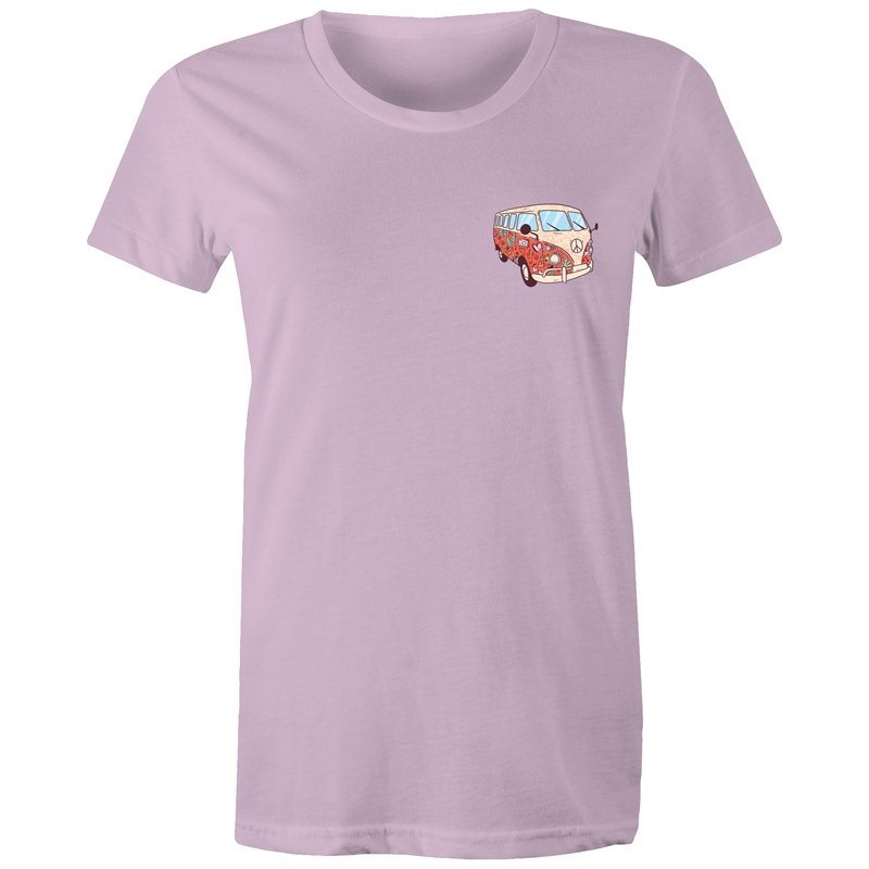 Women's Hippie Kombi Pocket T-shirt