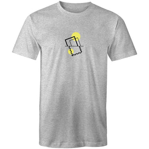 Men's Abstract Urban City Sunset T-shirt