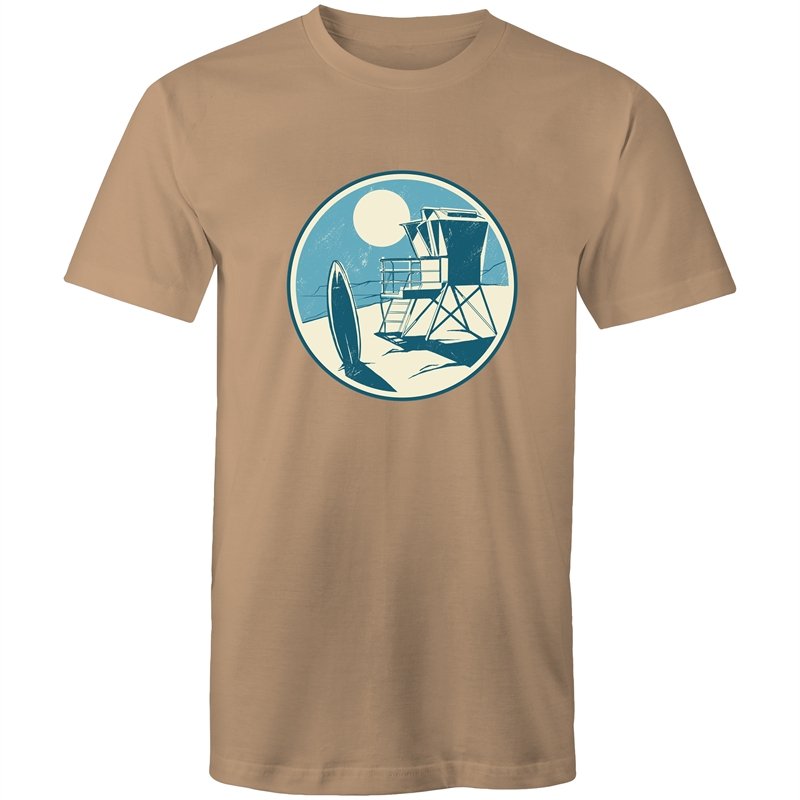 Men's LifeGuard Tower Beach T-shirt