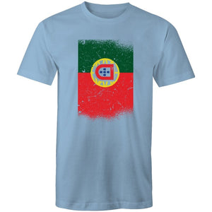 Men's Abstract Portuguese Flag T-shirt