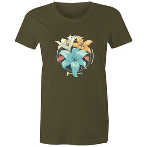 Women's Lily Flowers T-shirt