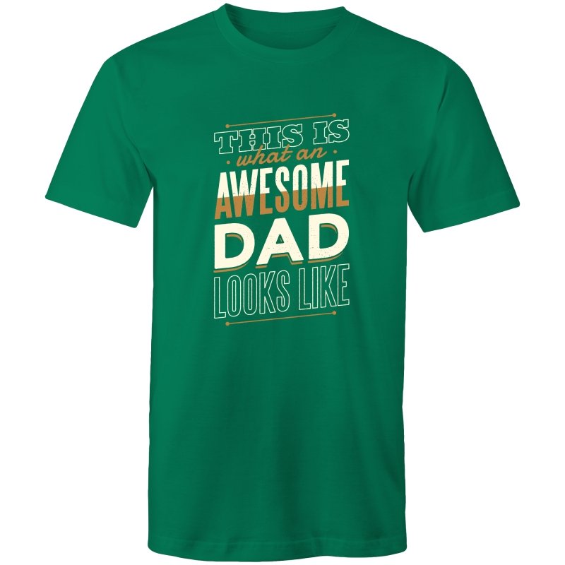 Men's This Is What An Awesome Dad Looks Like T-shirt