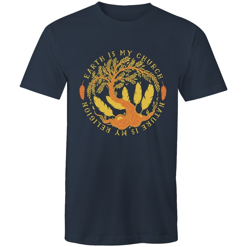 Men's Nature Earth Church T-shirt