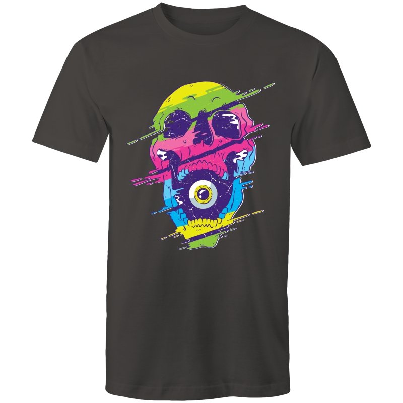 Men's Psychedelic Skull Speaker T-shirt