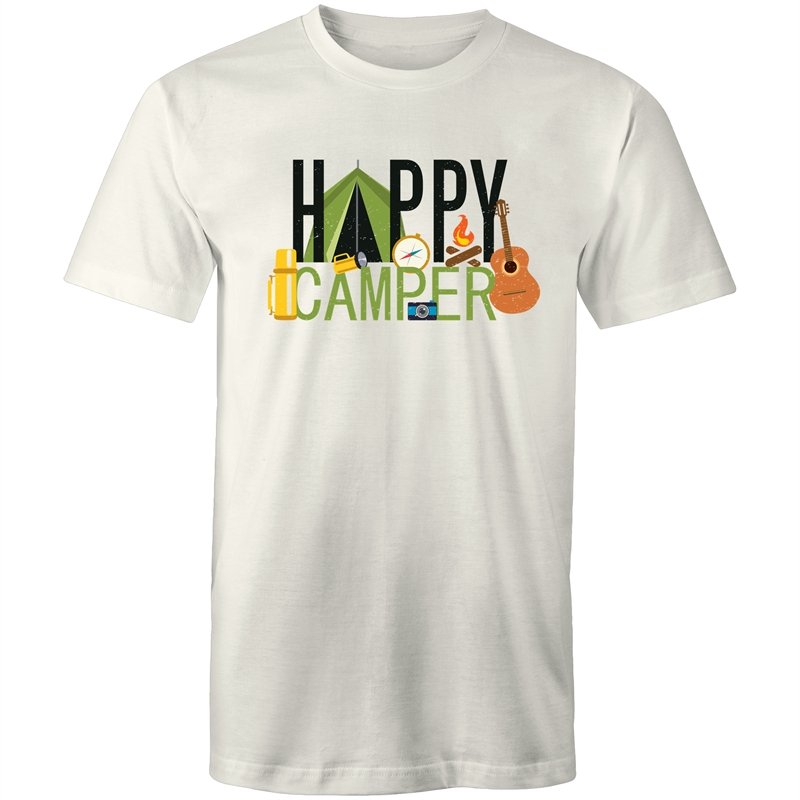 Men's Happy Camper Camping T-shirt
