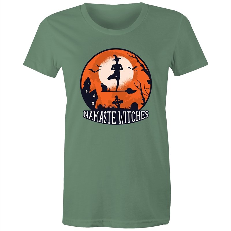 Women's Funny Namaste Witches T-shirt