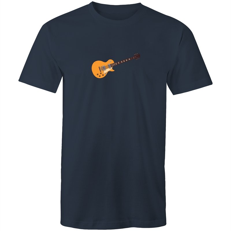 Men's Yellow Guitar T-shirt