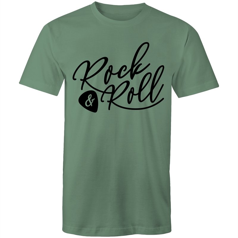 Men's Classic Rock And Roll Logo T-shirt