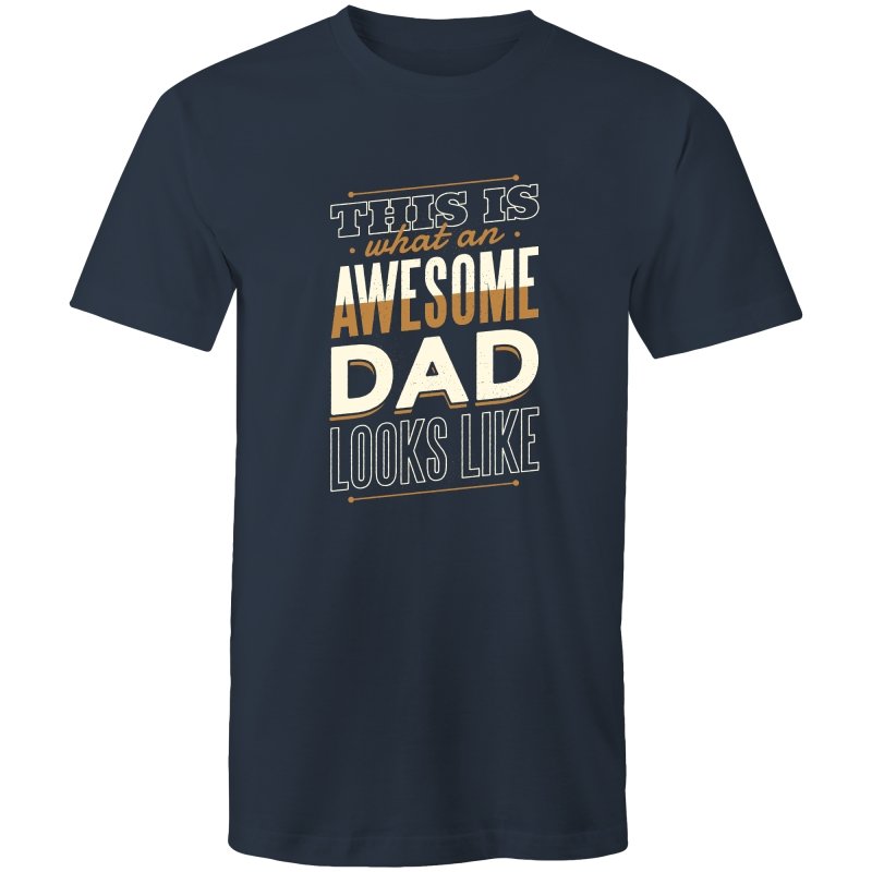 Men's This Is What An Awesome Dad Looks Like T-shirt
