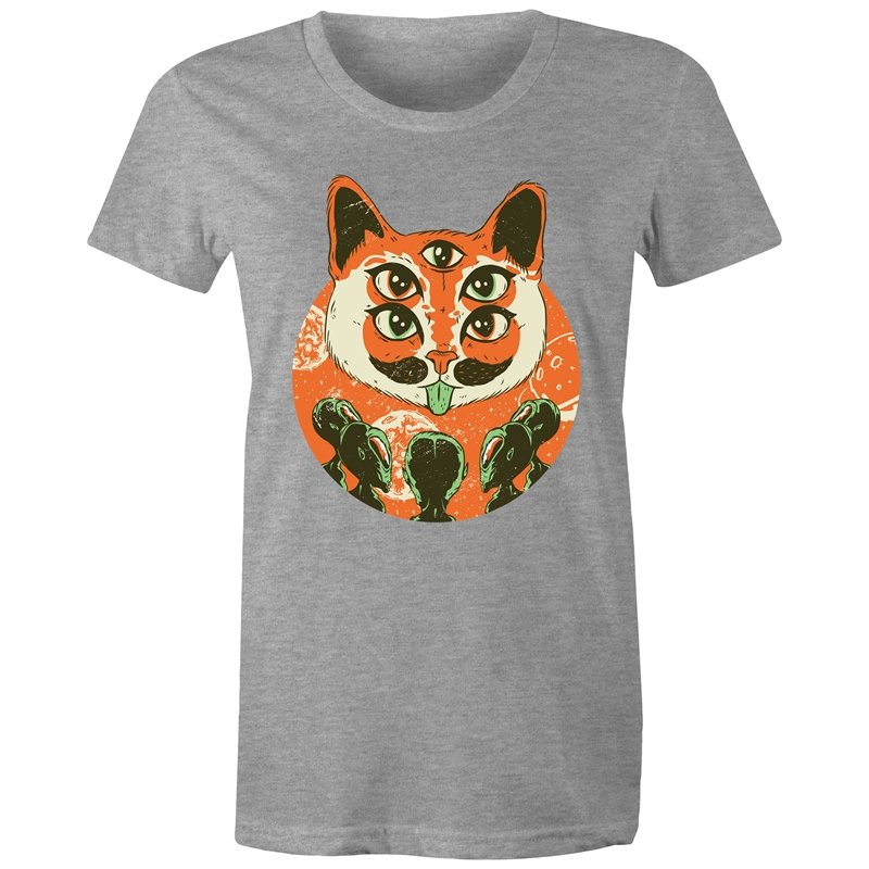 Women's Trippy Cat T-shirt