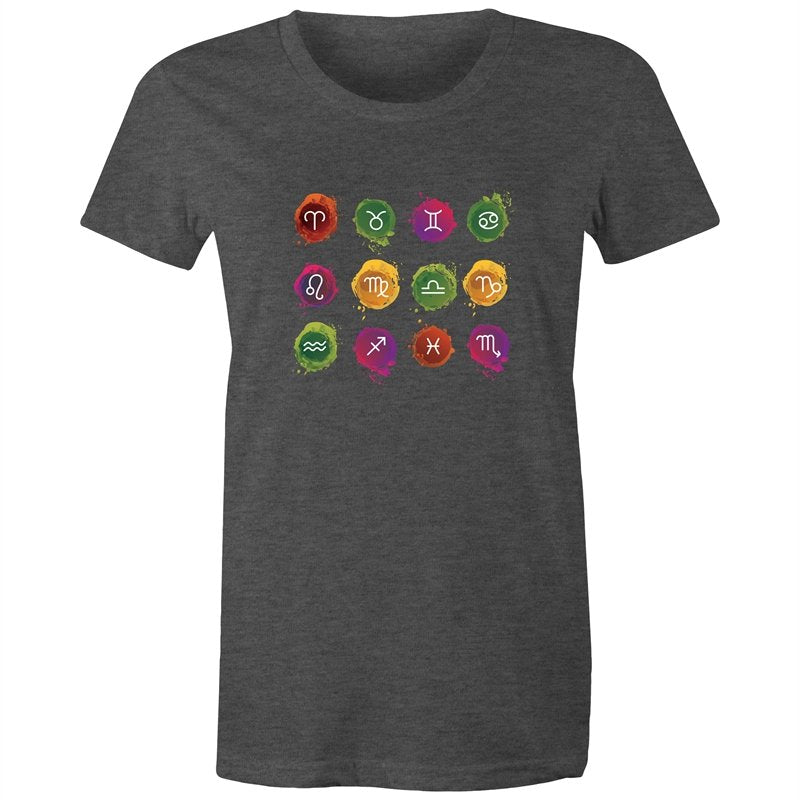 Women's Horoscope Badge T-shirt